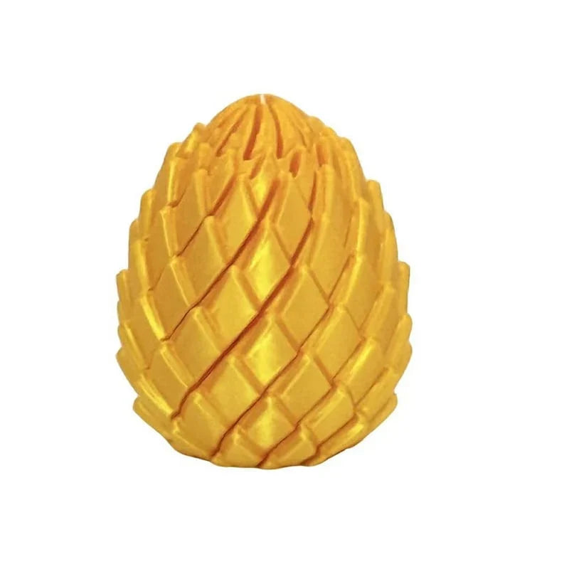 🐉 3D Printed Dragon Egg – Articulated Dragon Inside, Colorful Fantasy Collectible & Surprise Gift