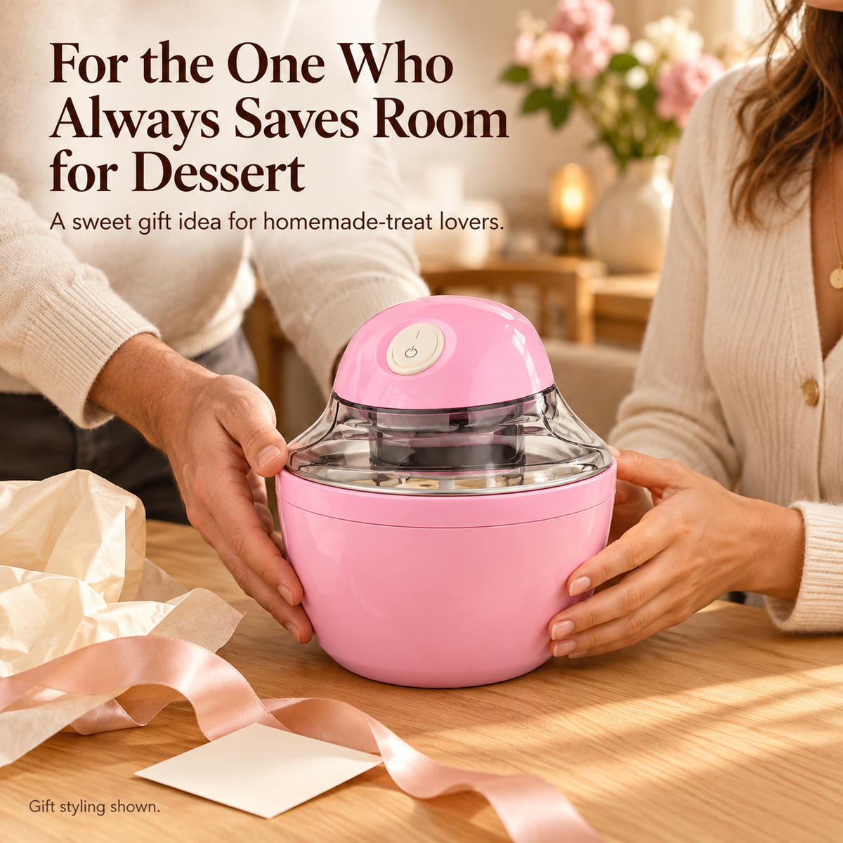🍦 Mini Ice Cream Maker Cup – Homemade Treats, Your Favorite Flavors