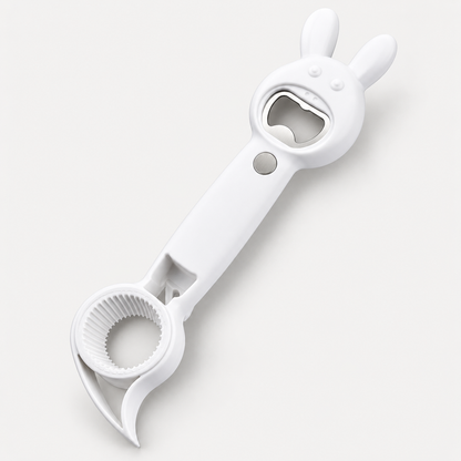 6-in-1 Magnetic Opener – Jar, Bottle, Can & Wine Opening Tool