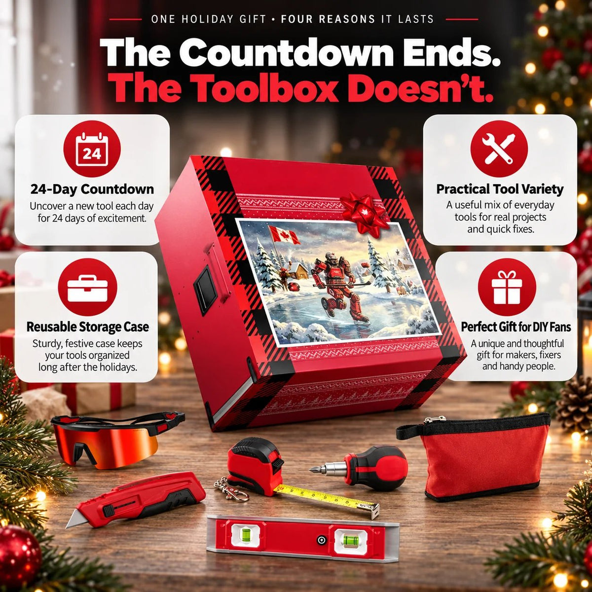 24 Days of Tools Christmas Countdown Gift Set！！！