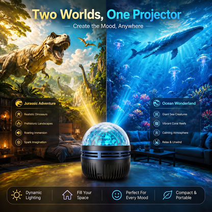 🎀360° Smart Holographic Starry Sky Projector (HD Smart Dynamic 5D)