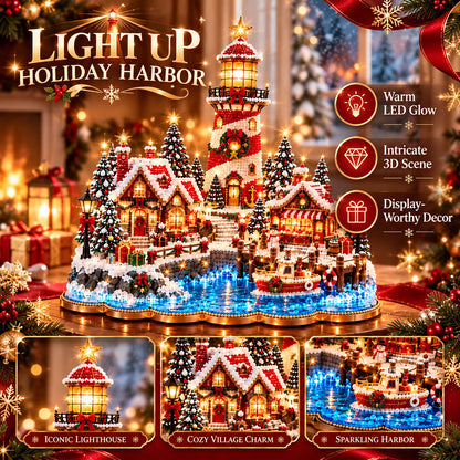 🎄 DIY Light-Up Christmas Diamond Painting ✨ 3D Festive Design