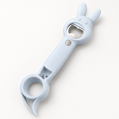 6-in-1 Magnetic Opener – Jar, Bottle, Can & Wine Opening Tool