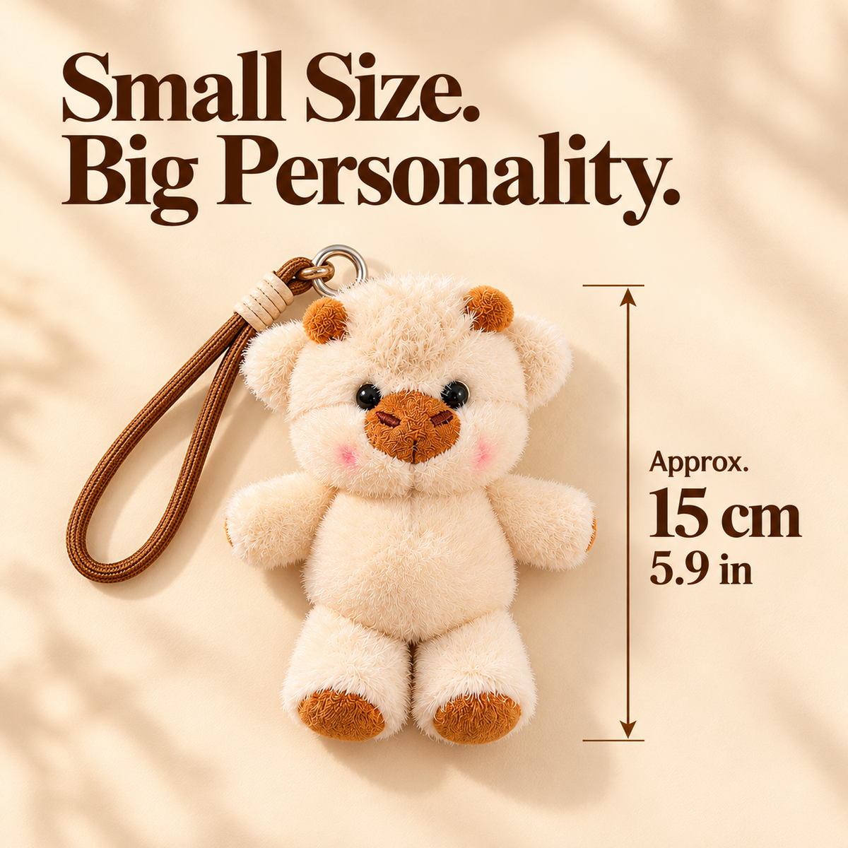 Your Bag’s Cutest Plus-One 🐮✨ Mini Plush Animal Bag Charm
