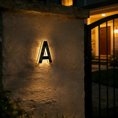 Make Your Home Easy to Find ✨ Solar LED House Numbers