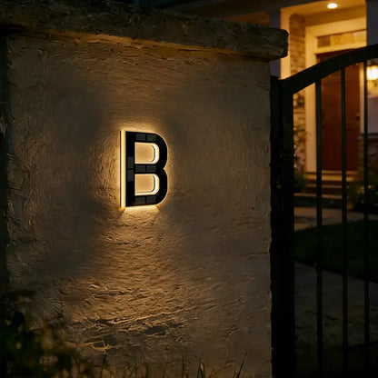 Make Your Home Easy to Find ✨ Solar LED House Numbers