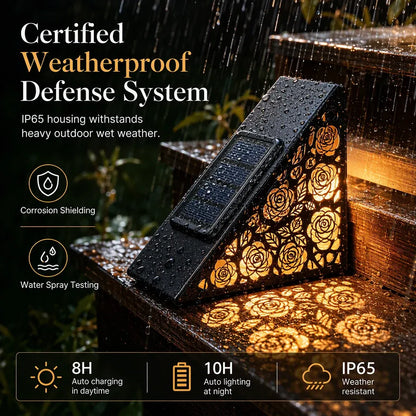 ☀️ Solar Step Light – For stairs, decks & pathways ✨