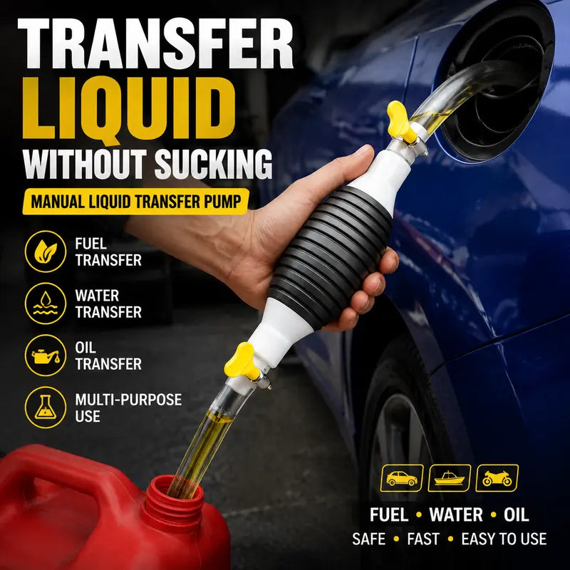Manual Siphon Pump Kit with 1M Hose