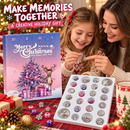 🎄24-Day Christmas DIY Charm Bracelet Advent Calendar🎁