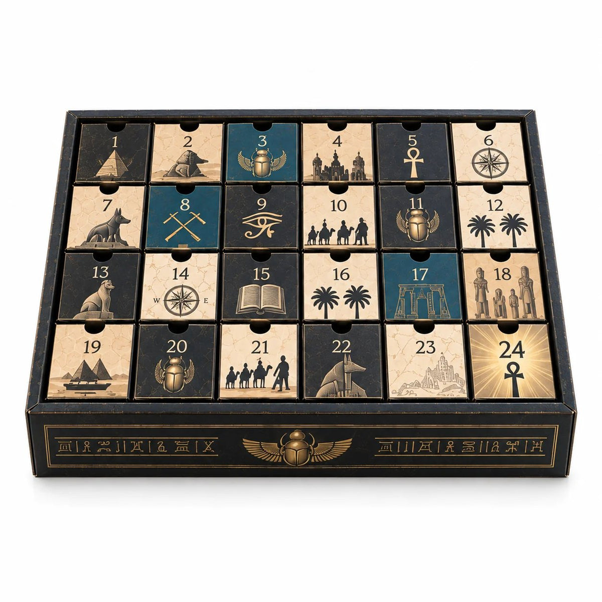 🏺 Ancient Egypt Advent Calendar – 24 Days of Hidden Treasures🎁