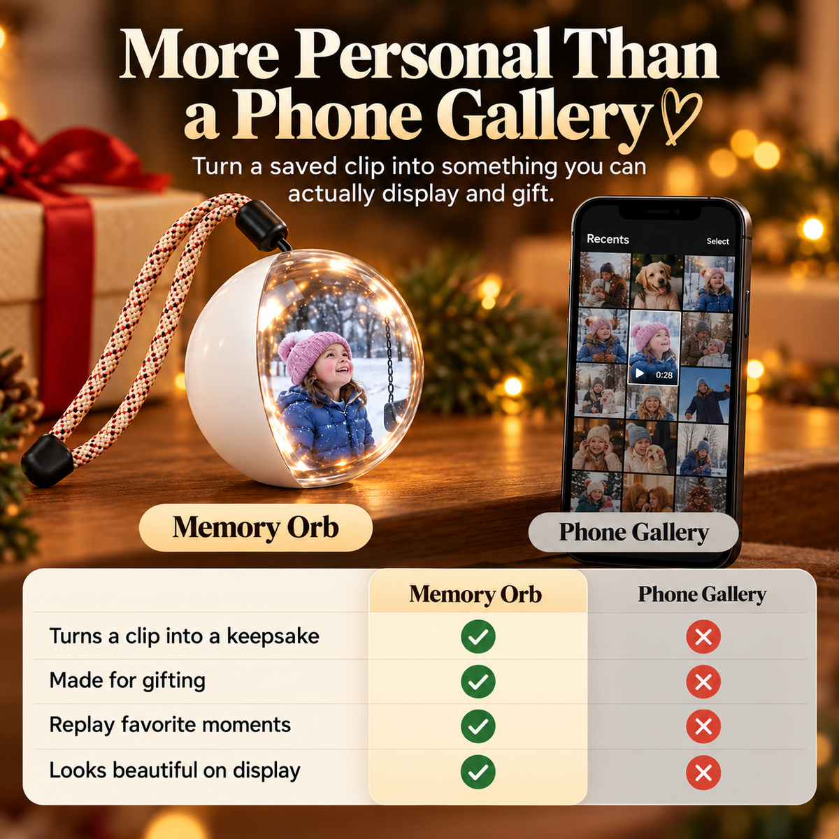 ❤️ Memory Orb™ – Turn Your Favorite Videos Into a Replayable Keepsake 🎞️