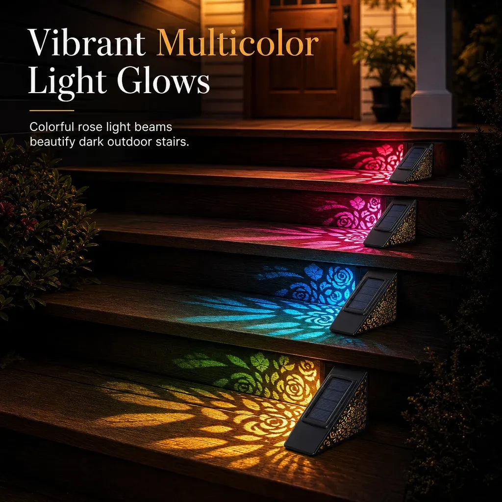 ☀️ Solar Step Light – For stairs, decks & pathways ✨