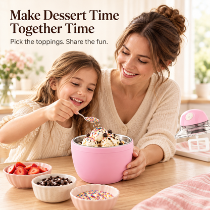 🍦 Mini Ice Cream Maker Cup – Homemade Treats, Your Favorite Flavors