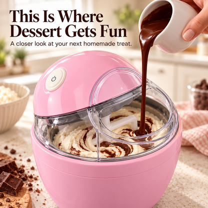 🍦 Mini Ice Cream Maker Cup – Homemade Treats, Your Favorite Flavors