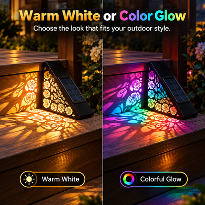 Hot sales🔥2-Pack Solar Step Lights Outdoor