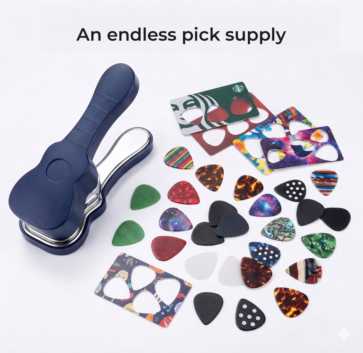 🎸Guitar Pick Maker Kit-Creative Gifts for Guitar Enthusiasts🎁
