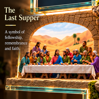 🙏✝️ Jesus Story Cross Lamp – A Gift of Faith, Hope & Love ✨