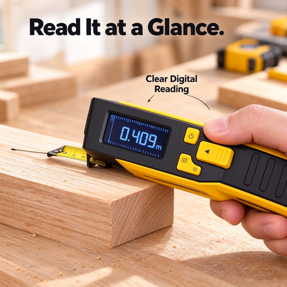Digital Laser Tape Measure – Fast, Easy & Precise Measurements