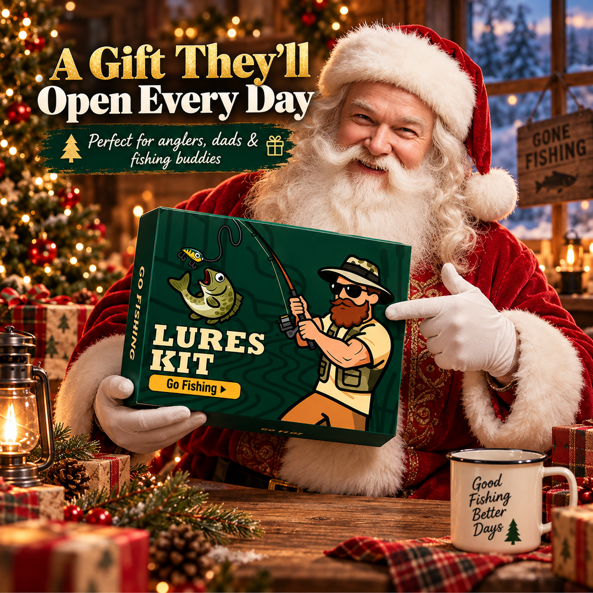 🎣 24 Days of Fishing Surprises – The Ultimate Christmas Gift for Fishing Lovers 🎄