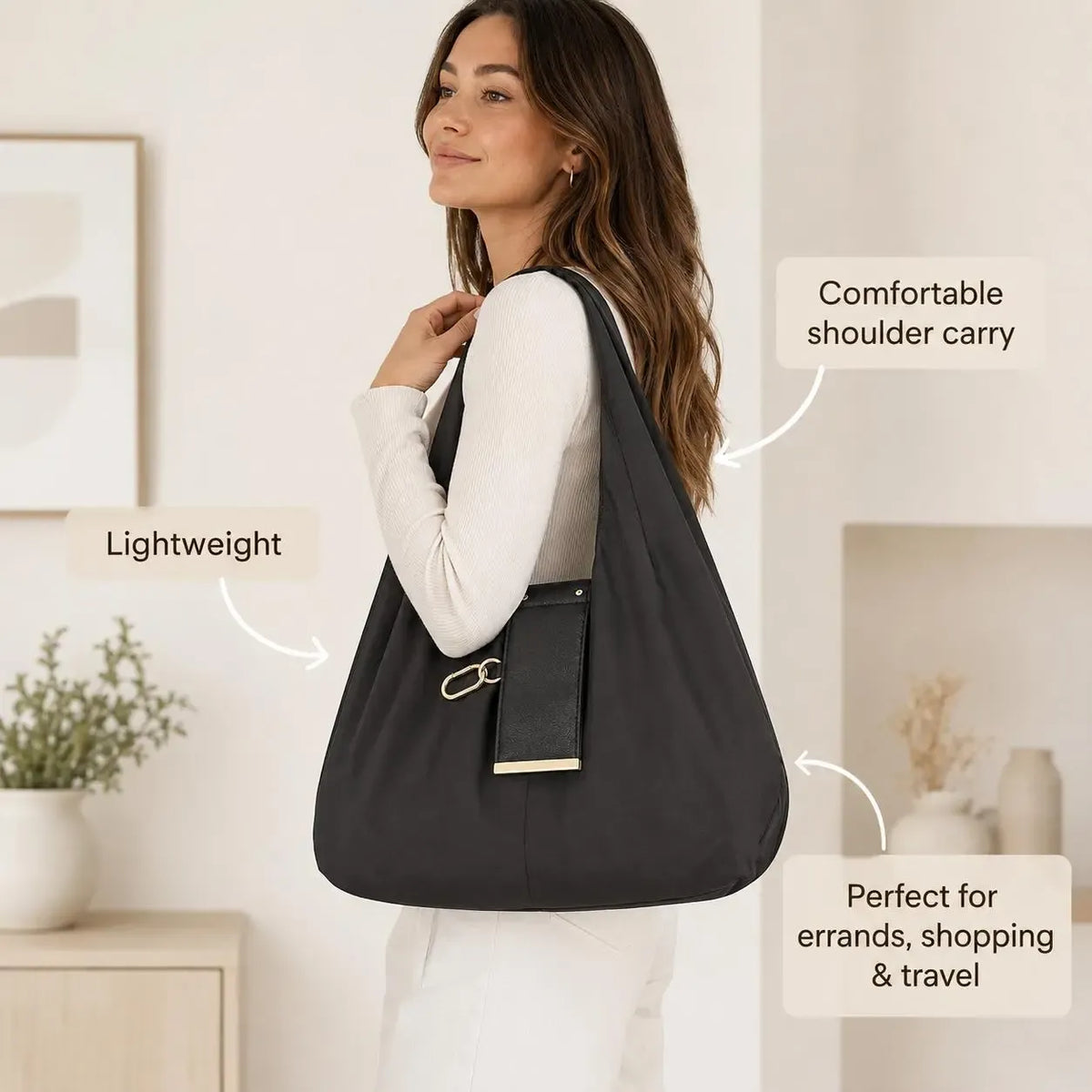 💖⏰Last Day Promotion 49% OFF🔥 - 👜Foldable Keychain Storage Tote Bag🛍