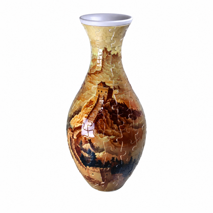 ✨ 3D DIY Puzzle Vase – 11 Creative Designs, Decorative Flower Vase & Craft Gift