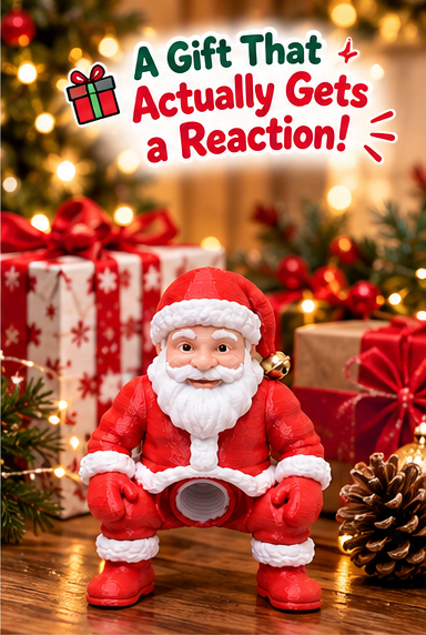 Cheek District - Santa Toothpase Dispenser