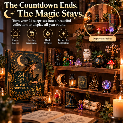 🌙🔮 Woodland Witch Advent Calendar 2026 – 24 Days of Magical Surprises 🎁