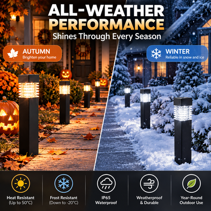 ☀️ Solar Pathway Lights – Wireless Outdoor Lighting for Walkways, Gardens & Yards