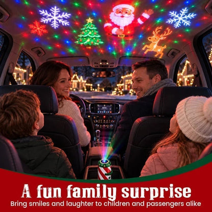 🎄Last Day 49% OFF🎅Merry Ride Christmas Car Projector Light