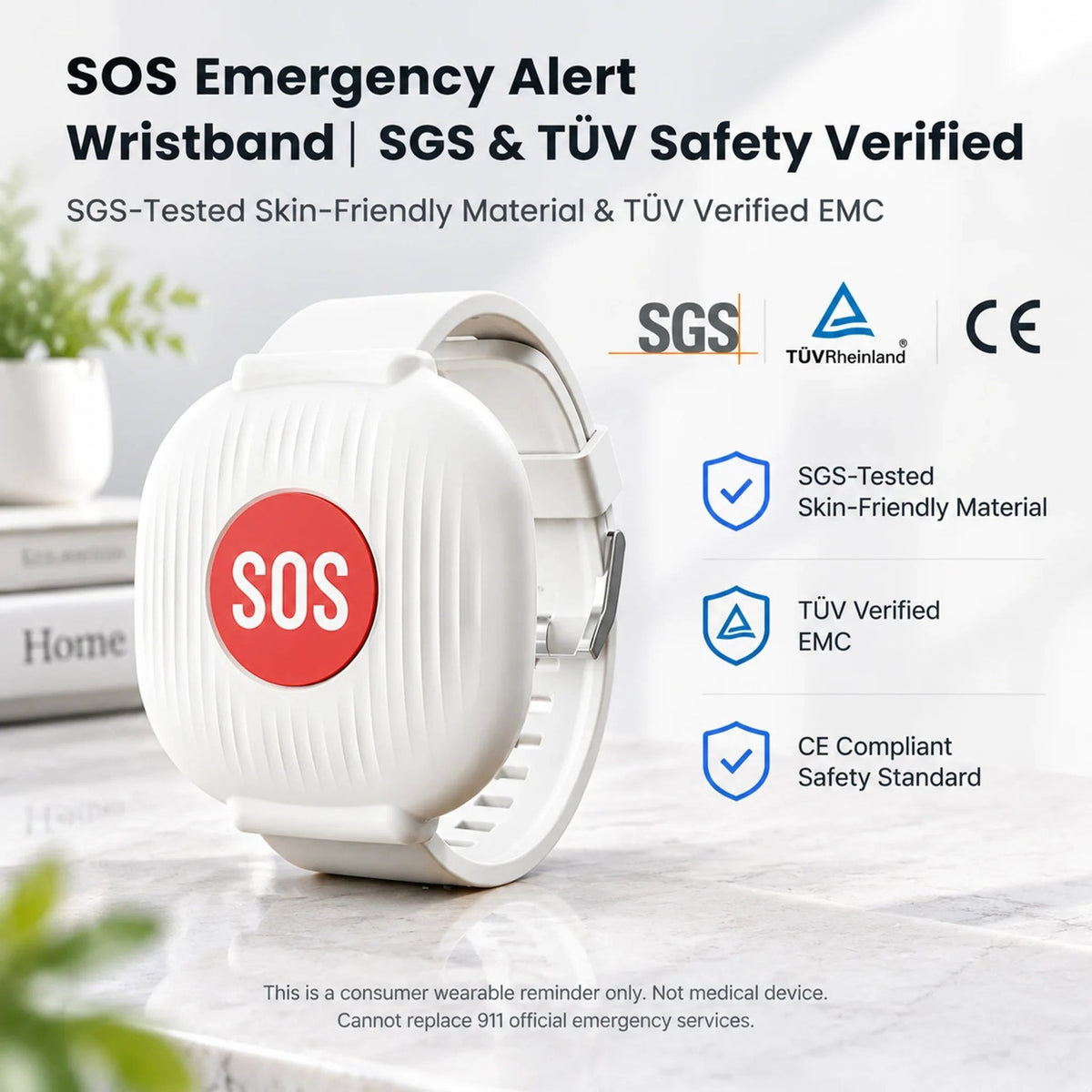🔥🎁 Half-price offer: Safeguard the elderly—SOS emergency call wristband for seniors 🆘