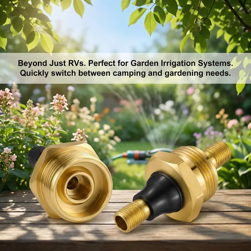 Brass blowout adapter use scenarios