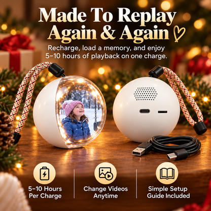 ❤️ Memory Orb™ – Turn Your Favorite Videos Into a Replayable Keepsake 🎞️