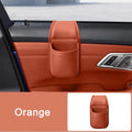 Car Door Leather Cup Holder