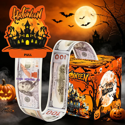 Money Pull Box, Creative Spooky Halloween Cash Holder💵🎁