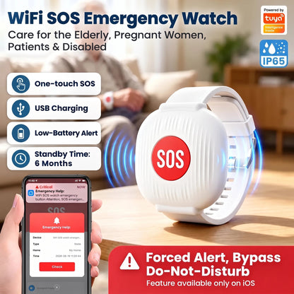 🔥🎁 Half-price offer: Safeguard the elderly—SOS emergency call wristband for seniors 🆘