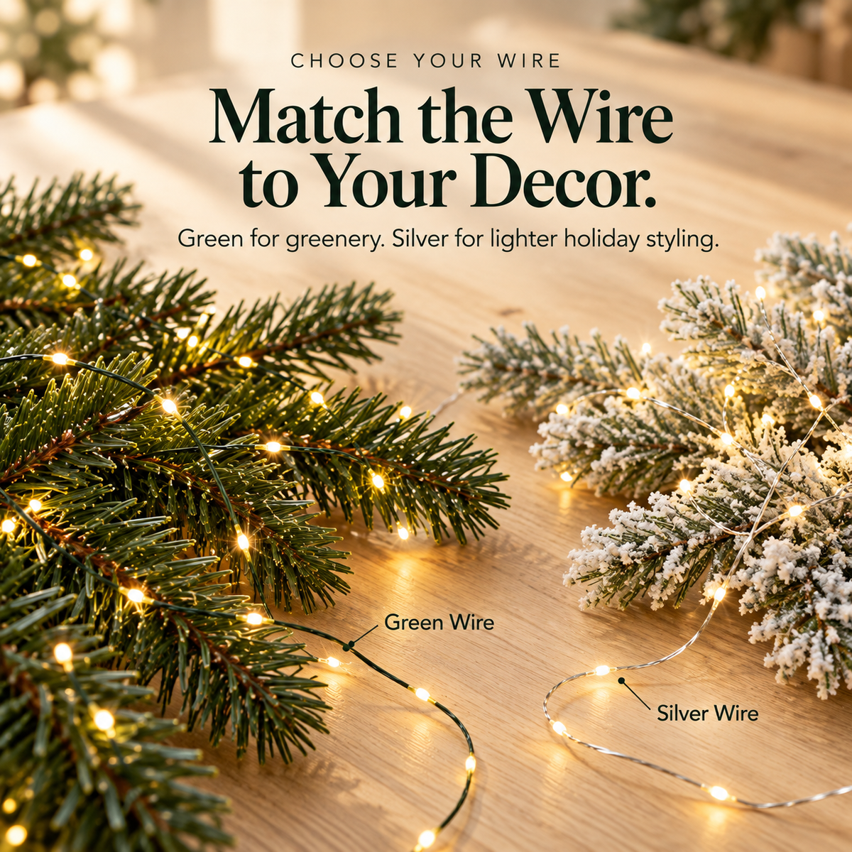 ❄️🏡20M 600-LED Christmas String Lights – Warm White or Multicolor Holiday Tree Lights🎅💖