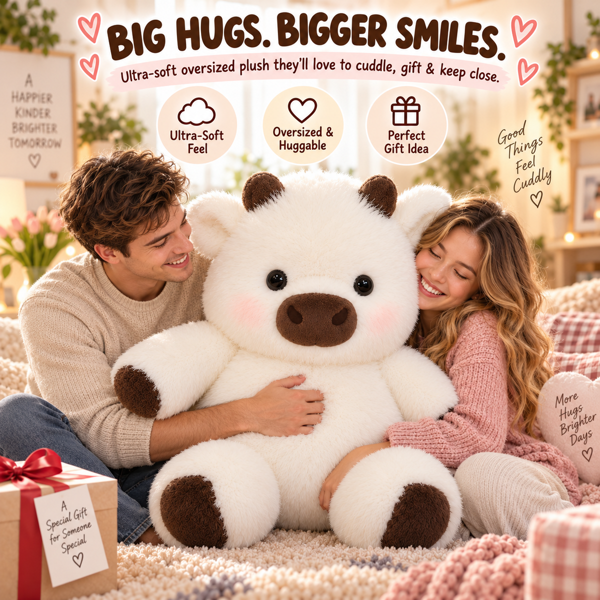 🐮🐻🐼2026 Best Gift-Cute Stuffed Animal