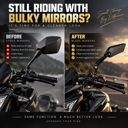 Rotating Adjustable Motorcycle Rearview Mirror