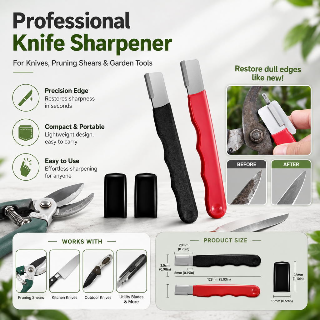 Multi-Function Knife Sharpener – Restore Dull Blades Fast With 3-in-1 Sharpening System