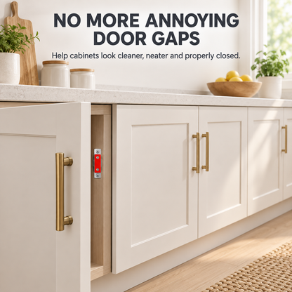 Ultra-Thin Magnetic Cabinet Door Catch – 3.5mm Hidden Steel Closure for Cabinets & Wardrobes