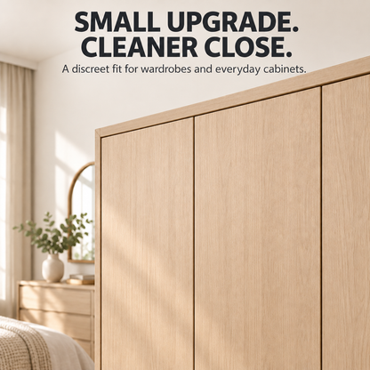 Ultra-Thin Magnetic Cabinet Door Catch – 3.5mm Hidden Steel Closure for Cabinets & Wardrobes