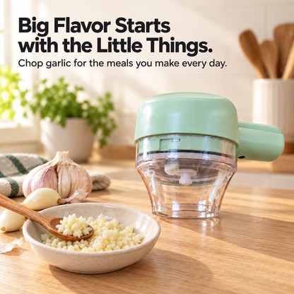 Cordless Electric Vegetable Cutter – Slice & Chop with Ease