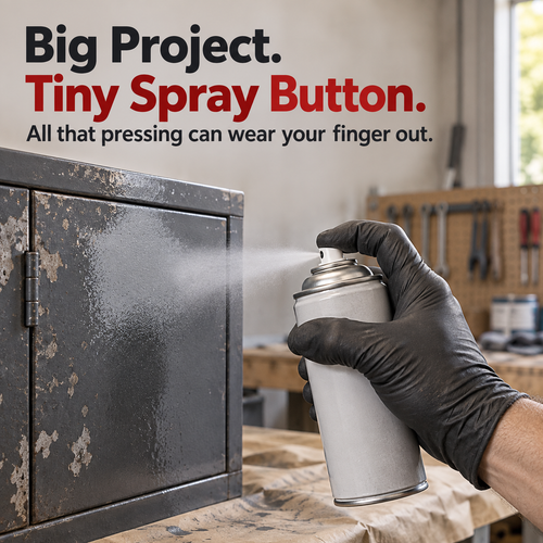 Spray Can Trigger Handle – Comfortable Grip for DIY & Auto Touch-Ups