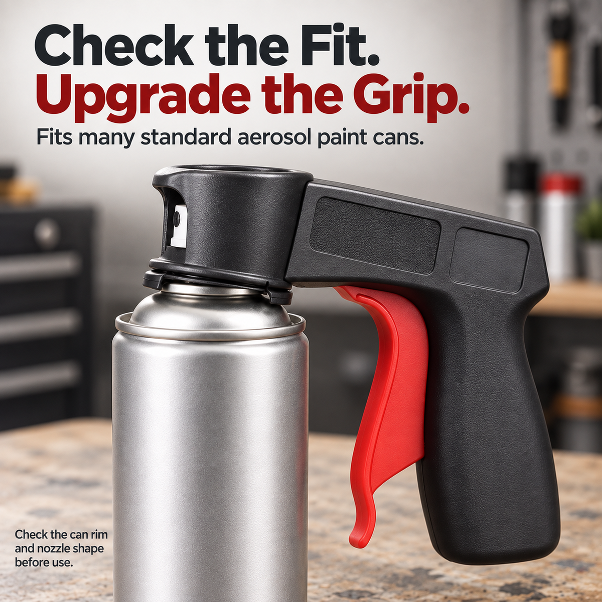 Spray Can Trigger Handle – Comfortable Grip for DIY & Auto Touch-Ups