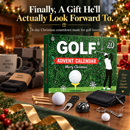 🎄 24-Day Golf Advent Calendar – Daily Christmas Surprises for Golf Lovers