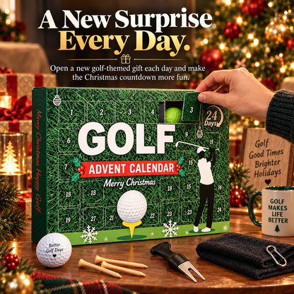 🎄 24-Day Golf Advent Calendar – Daily Christmas Surprises for Golf Lovers