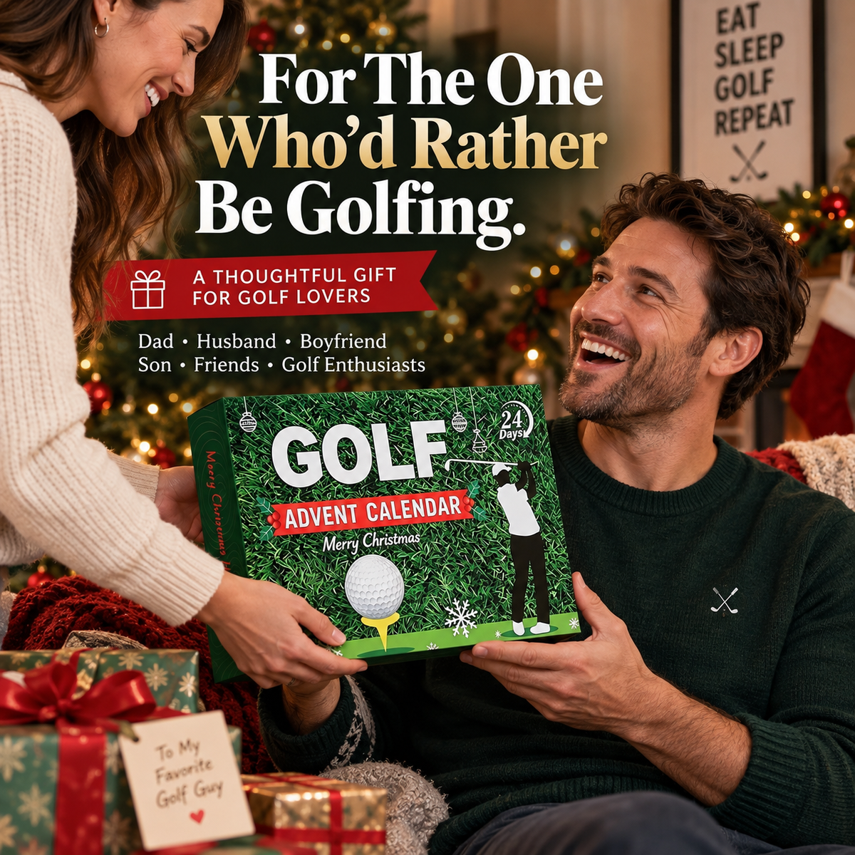 🎄 24-Day Golf Advent Calendar – Daily Christmas Surprises for Golf Lovers