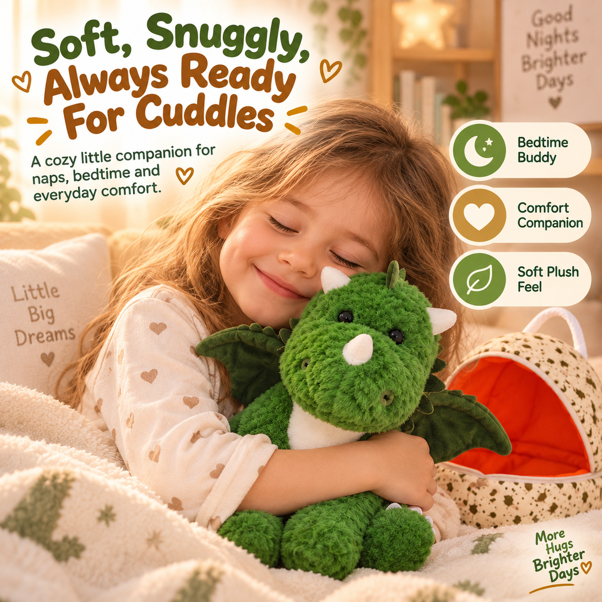 🦖 Hatch & Hug Dinosaur Plush Egg – Soft Surprise Cuddle Buddy for Kids