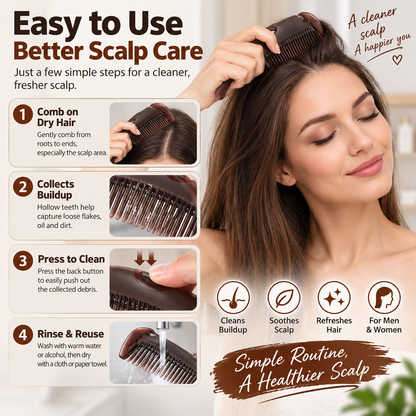 ScalpSweep™ Deep-Clean Comb