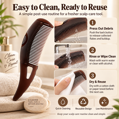 ScalpSweep™ Deep-Clean Comb
